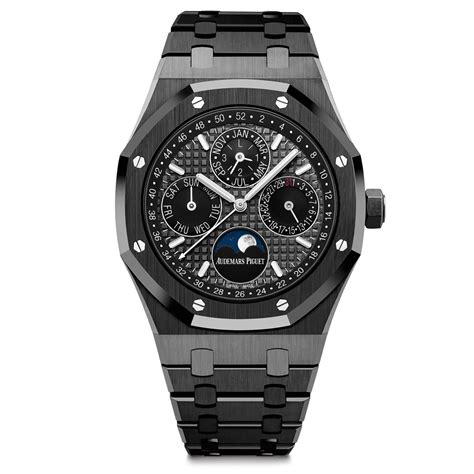 audemars piguet matte silver watch